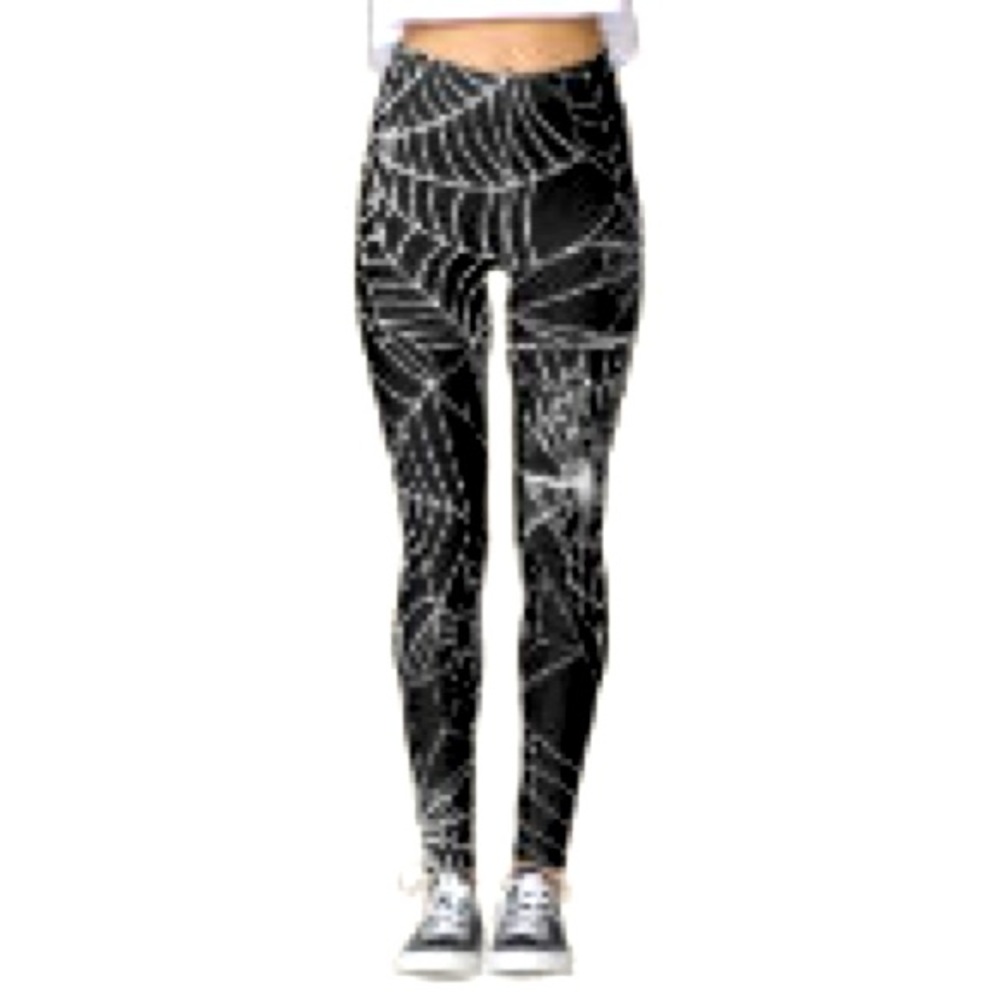 GoldSheep leggings spider web